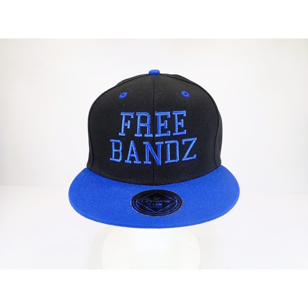 Free Bandz Osama Snapback Hat Future FBG Rap Merch Lids Crowns Black Blue